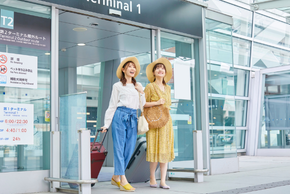 成田空港到着